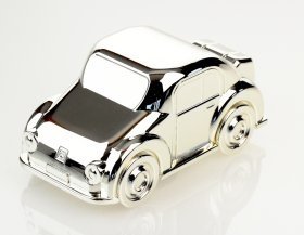 Spardose versilbertes Auto