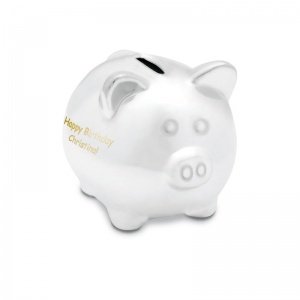 Sparschwein mit Gravur