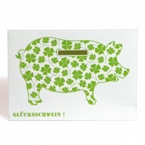 Spartüte Piggy Bank Bag Glücksschwein