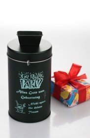 Spendendose Party graviert