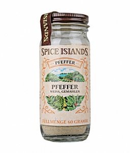 Spice Islands Pfeffer weiß Spice Islands