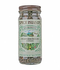 Spice Islands Pfefferkörner schwarz Bio 