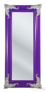 Spiegel Ornament Shiny Purple