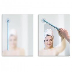 Spiegelwischer für den Badspiegel
