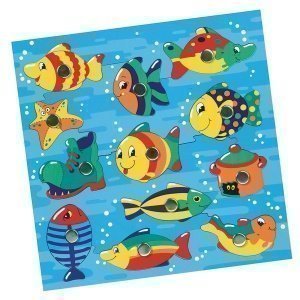Spiel Fische im Wasser - magnetisch mit 