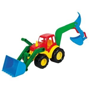 Spielzeug Bagger bunt