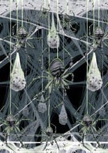 Spinnen Kokons Wanddeko 1,20x12,20m