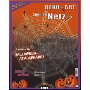 Spinnennetz Deko-Set