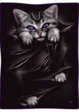 Spiral Fleecedecke Katze Bright Eyes