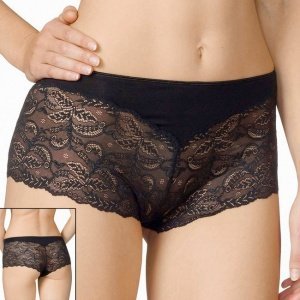 Spitzen-Panty Secrets schwarz