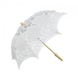 Spitzenschirm Blumenmädchen