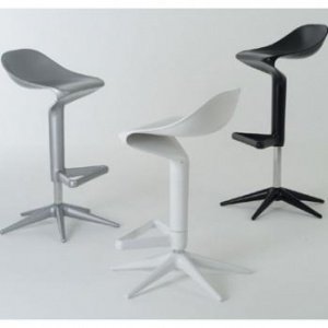 Spoon 482803 Hocker weiß von Kartell