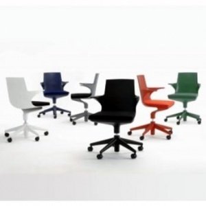 Spoon Chair 481909 Drehstuhl schwarz-sch