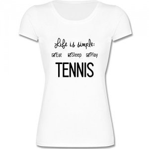 Life is simple Tennis T-Shirt