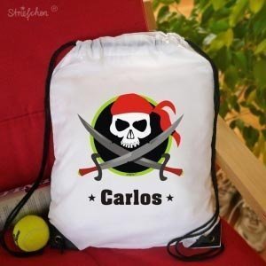 Sportbeutel für Piraten (Motiv008)