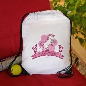 Sportbeutel mit Namensaufdruck *Pink Pon
