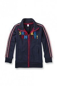 Sportive Sweat Zippjacke