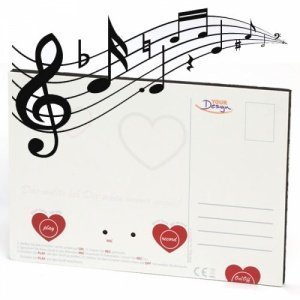 Sprechende Liebes Postkarte