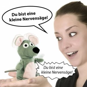 Sprechende Plüsch Maus