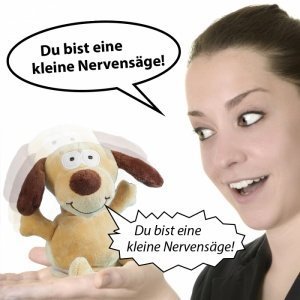 Sprechender Kuschelhund