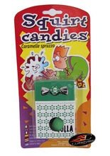 Spritzende Bonbonpackung