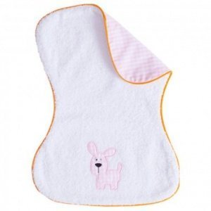 Spucktuch Lucky Dog rosa