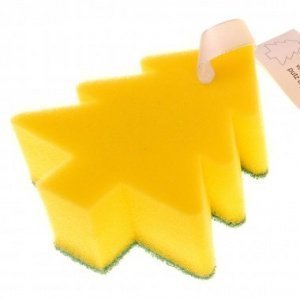 Spülschwamm Weihnachtsputz Tannenbaum