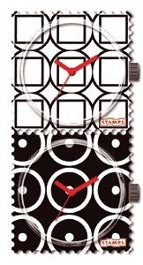 % S.T.A.M.P.S. Uhren-Paar GEOMETRICS