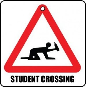 STUDENT CROSSING Auto Lufterfrischer / D