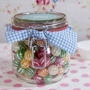 Stachelbeerkompott Bonbonglas