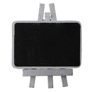 Staffelei Tafel, silber, 4 Stk.