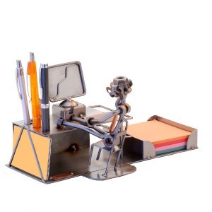 Stahlfigur Organisationstalent