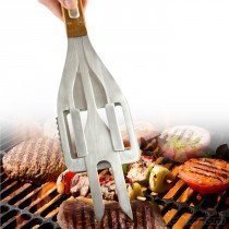 Stake 3-in-1 BBQ Tool multifunktions Gri