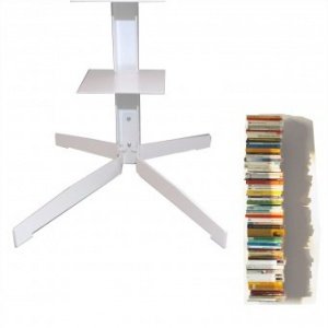 Standfuß für Bücherturm weiß