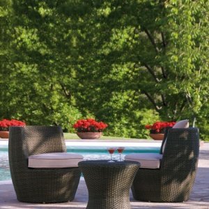 Stapelb. Sitzmöbel-Set Torre 2 Sessel + 