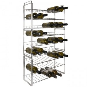 Stapelbares Metall-Weinregal, 3er-Set