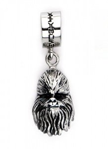 Star Wars Chewbacca 3D Dangle Charm Bead