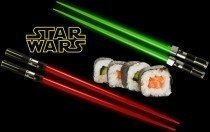 Star Wars Lichtschwert Essstäbchen Darth