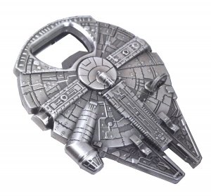 Star Wars Millenium Falcon Metall Flaschenöffner – Neu.