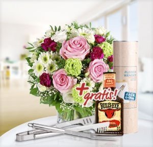 Starkes Duo mit gratis Bull´s Eye Sauce