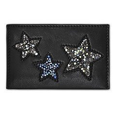Stars Black Kartenhalter