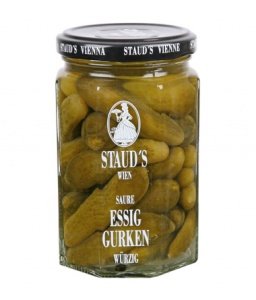 Staud`s Saure Essig-Gurken (314ml Glas)