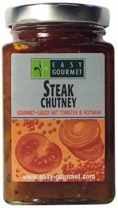 Steak Chutney mit Tomaten und Rotwein, 2