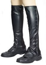 Steampunk Stiefelstulpen schwarz