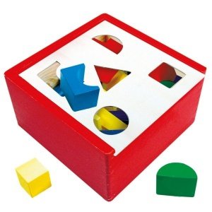 Steckbox aus Holz von Bino Holzspielzeug
