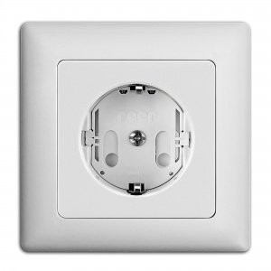 Steckdosenschutz schraub. wei