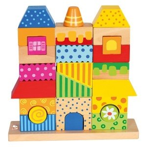 Steckhaus von Bino, Holz Holzspielzeug