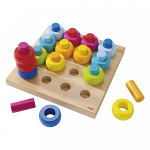 Steckspiel Farbkringel