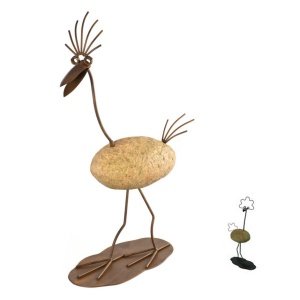 Steinvogel ´´Jochen´´ und ´´Bärbel´´