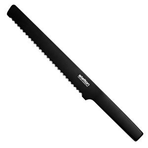Stelton PURE BLACK Brotmesser schwarz
